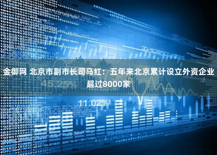 金御网 北京市副市长司马红：五年来北京累计设立外资企业超过8000家